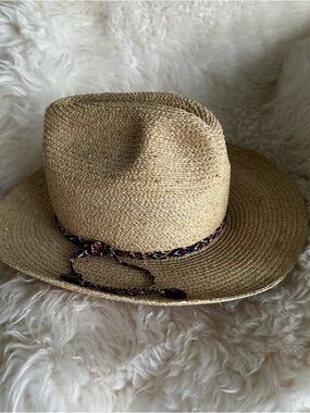 Helen Kaminski Raffia Fedora Sun Hat Australia